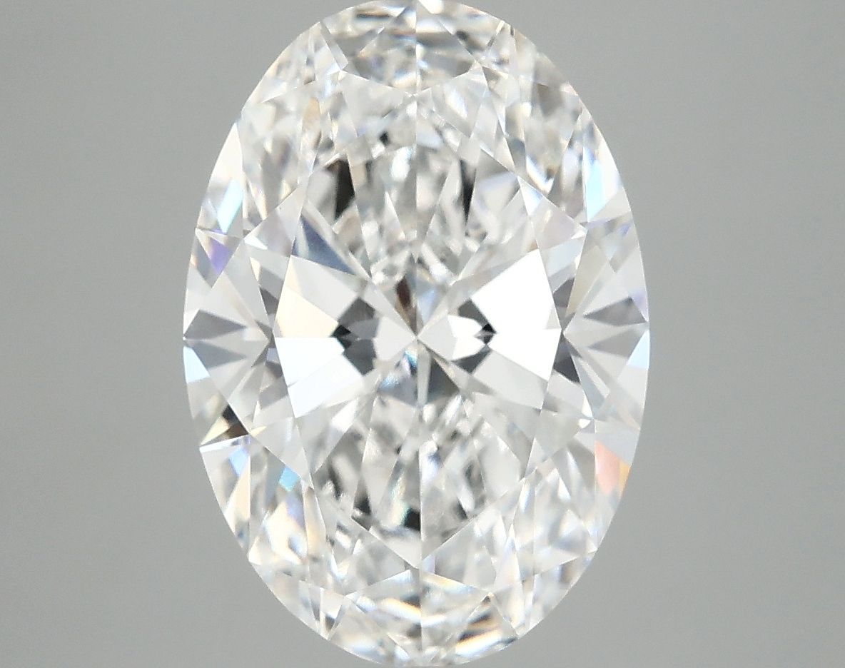5.04 ct. oval Lab Grown Diamond front image