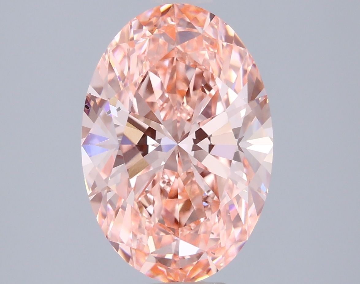 2.01 ct. oval Lab Grown Diamond front image