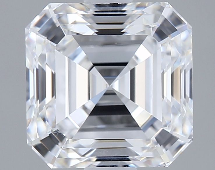 1.72 ct lab-grown Asscher Diamond