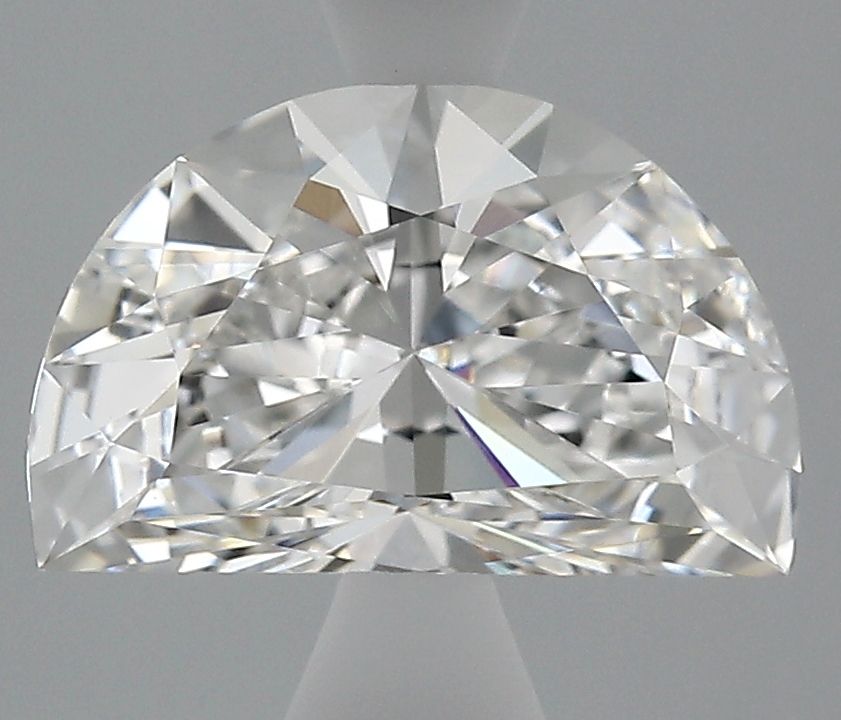 1.53 ct lab-grown Half moon Diamond