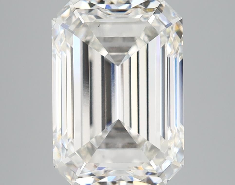 3.90 ct. emerald Lab Grown Diamond front image