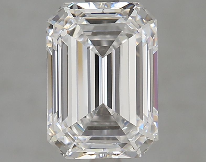 Diamant Émeraude 3.01 ct - Couleur D - Pureté VVS1