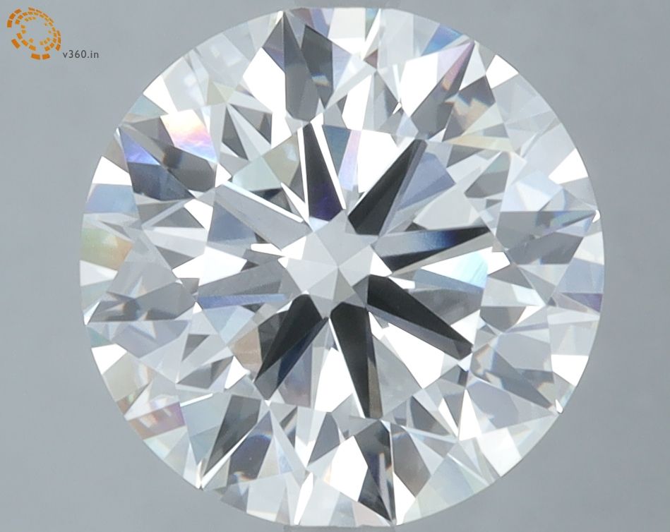 4.08 ct. round Lab Grown Diamond front image