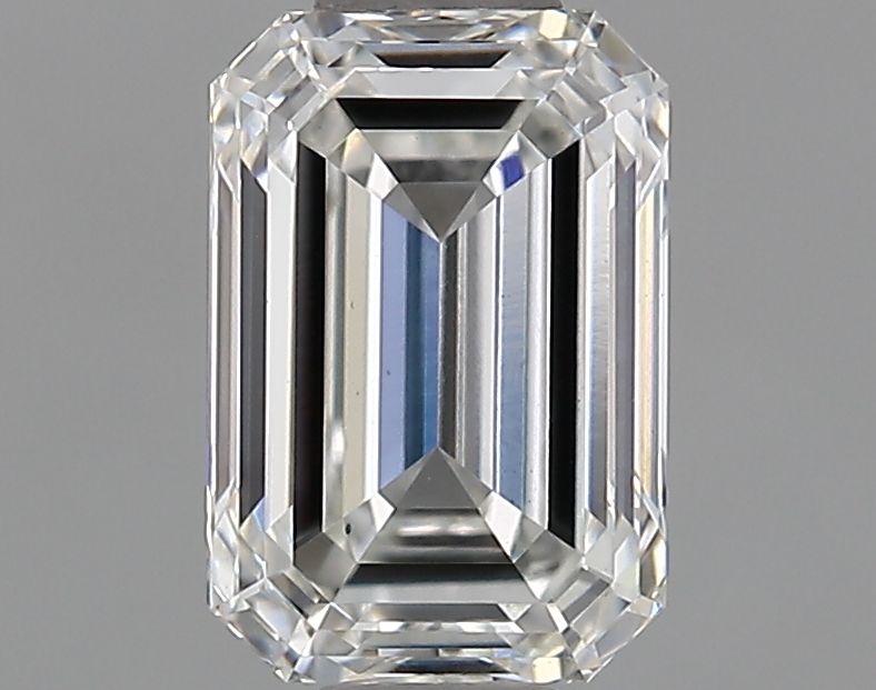 0.85 ct. emerald Lab Grown Diamond front image