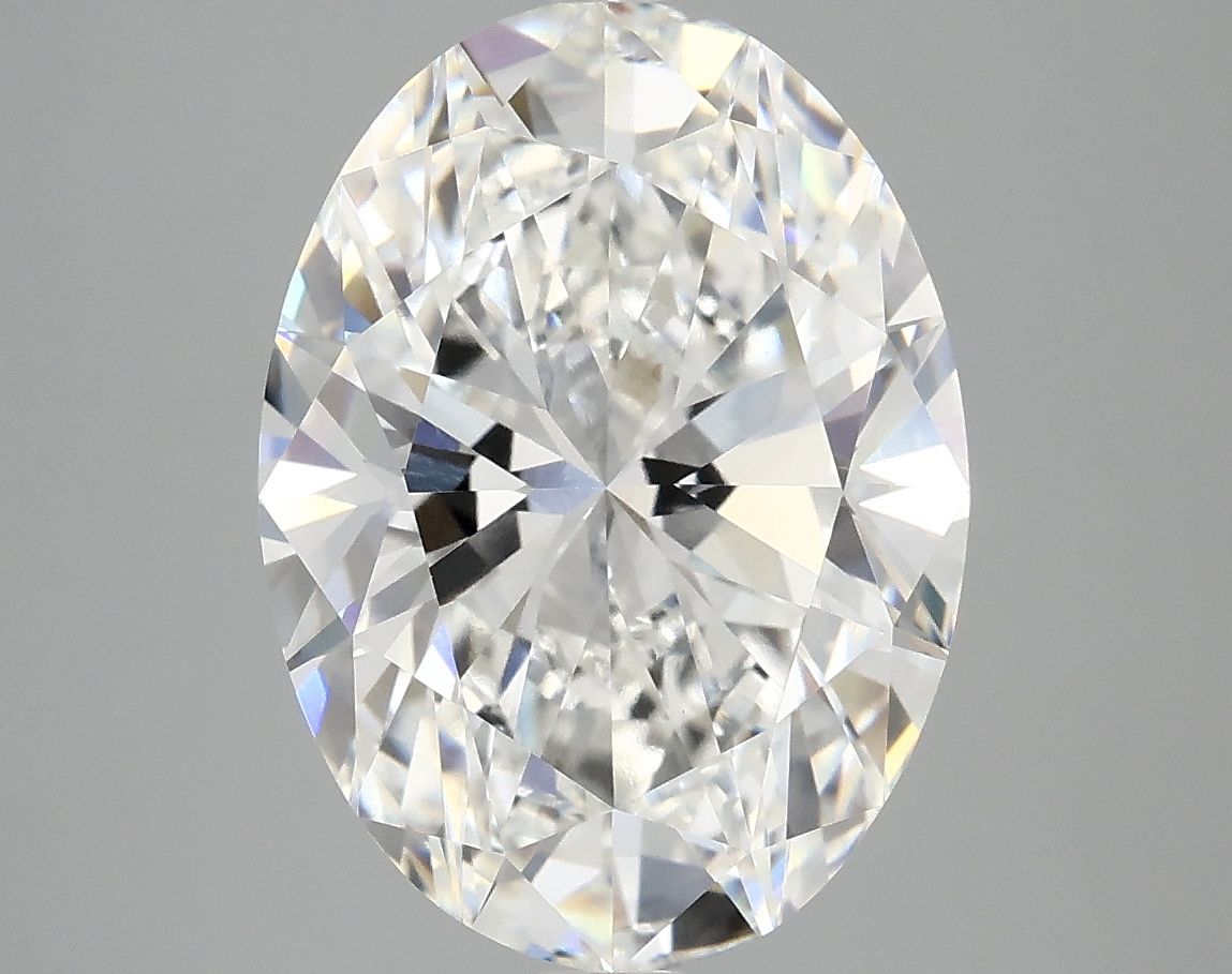 5.06 ct. oval Lab Grown Diamond front image