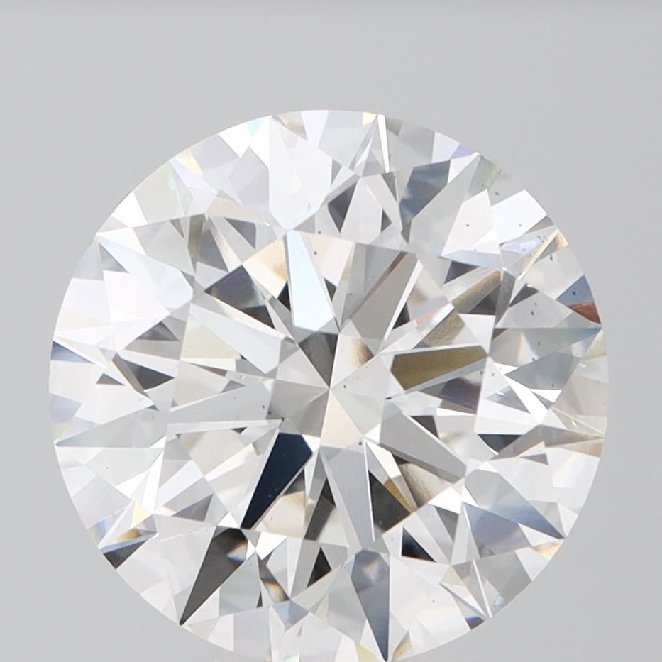 5.92 ct. round Lab Grown Diamond front image