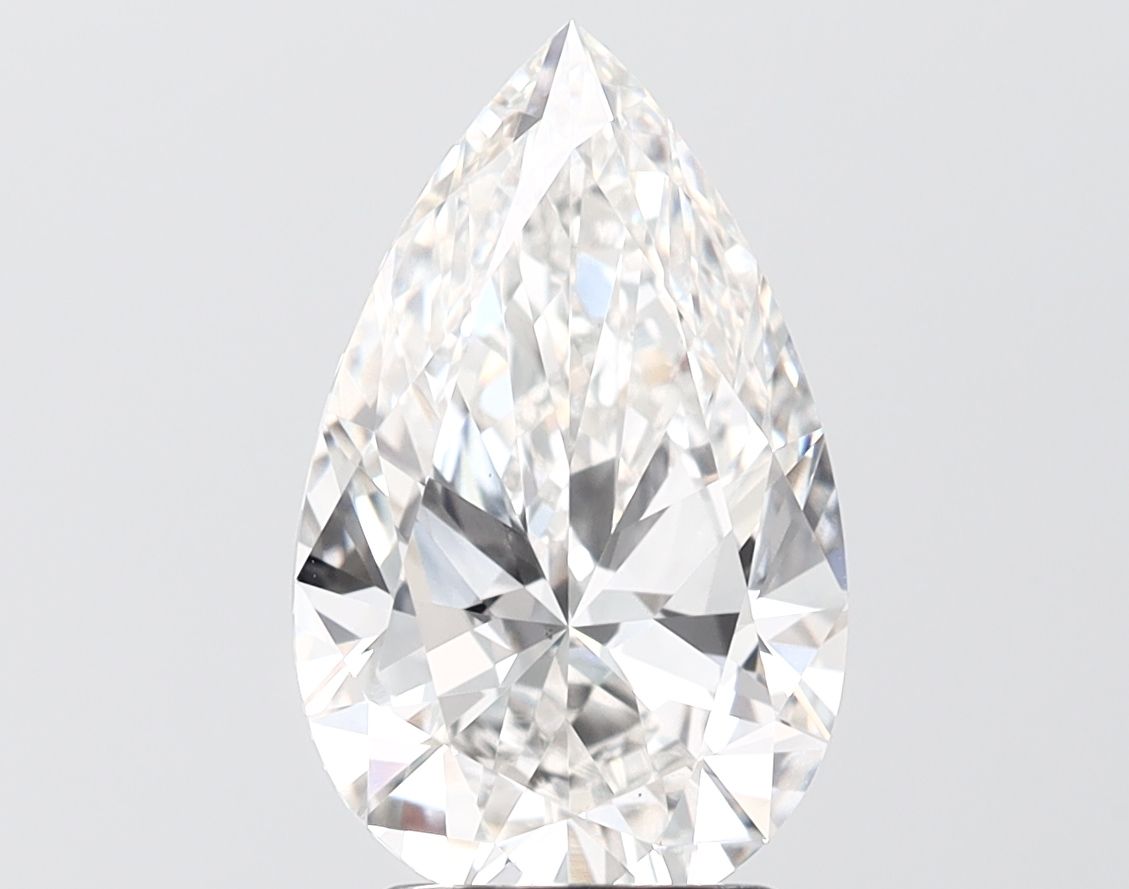 3.15 ct. pear Lab Grown Diamond front image