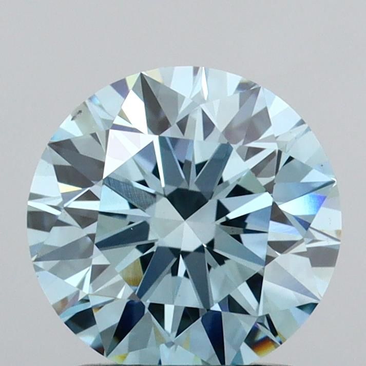 1.52 CT Fancy Vivid Blue ROUND