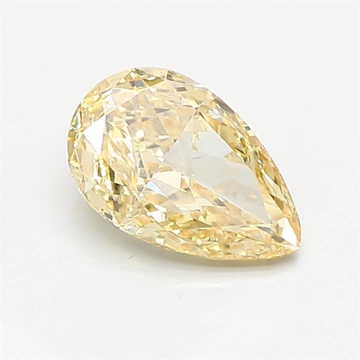 1.42 CT Fancy Yellow PEAR