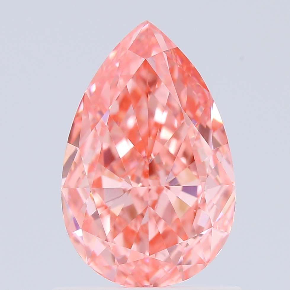 1.05 CT Fancy Vivid Pink PEAR