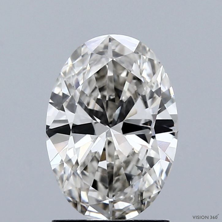 1.55 ct. oval Lab Grown Diamond front image