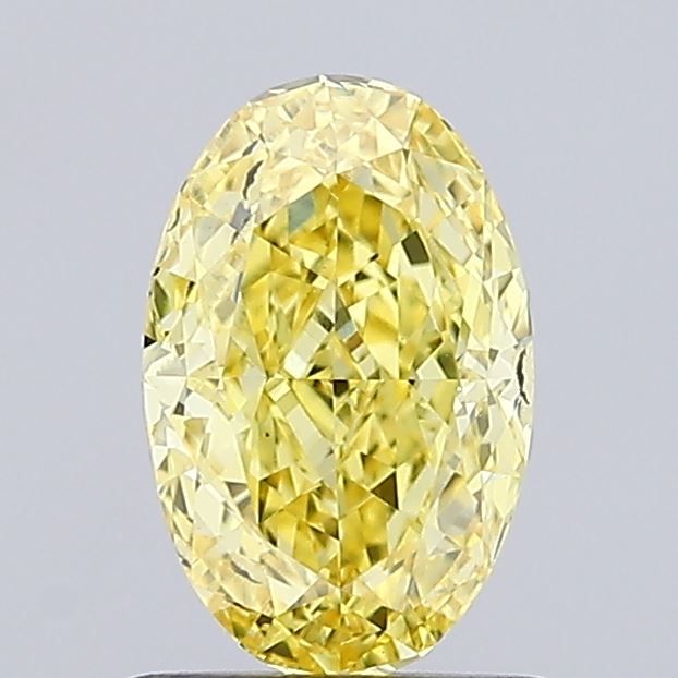 1.0 CT Fancy Vivid Yellow OVAL