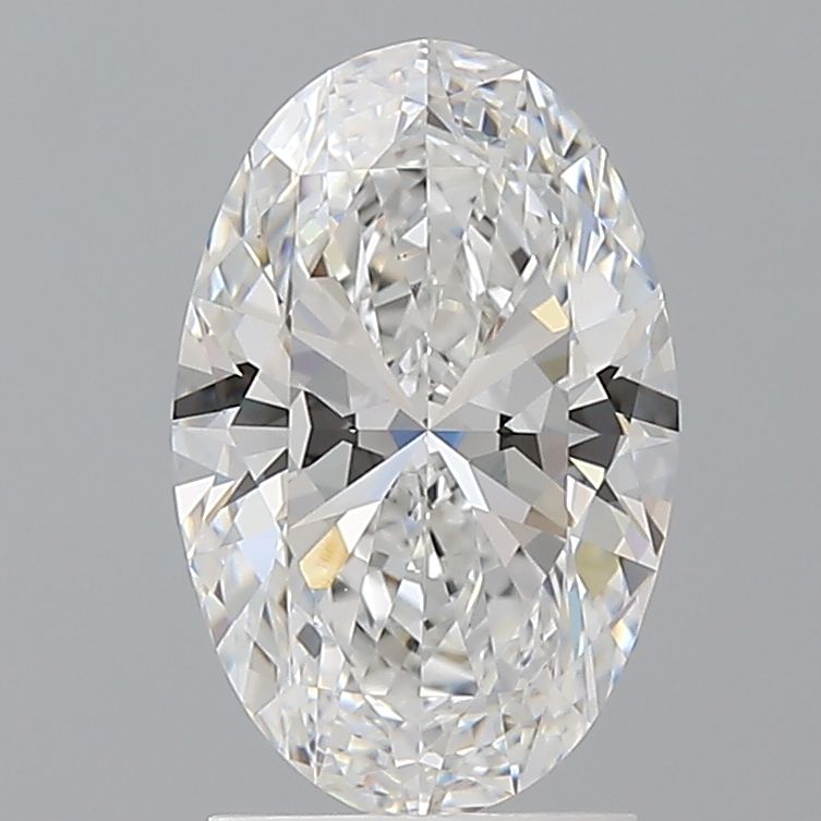 2.10 ct. oval Lab Grown Diamond front image