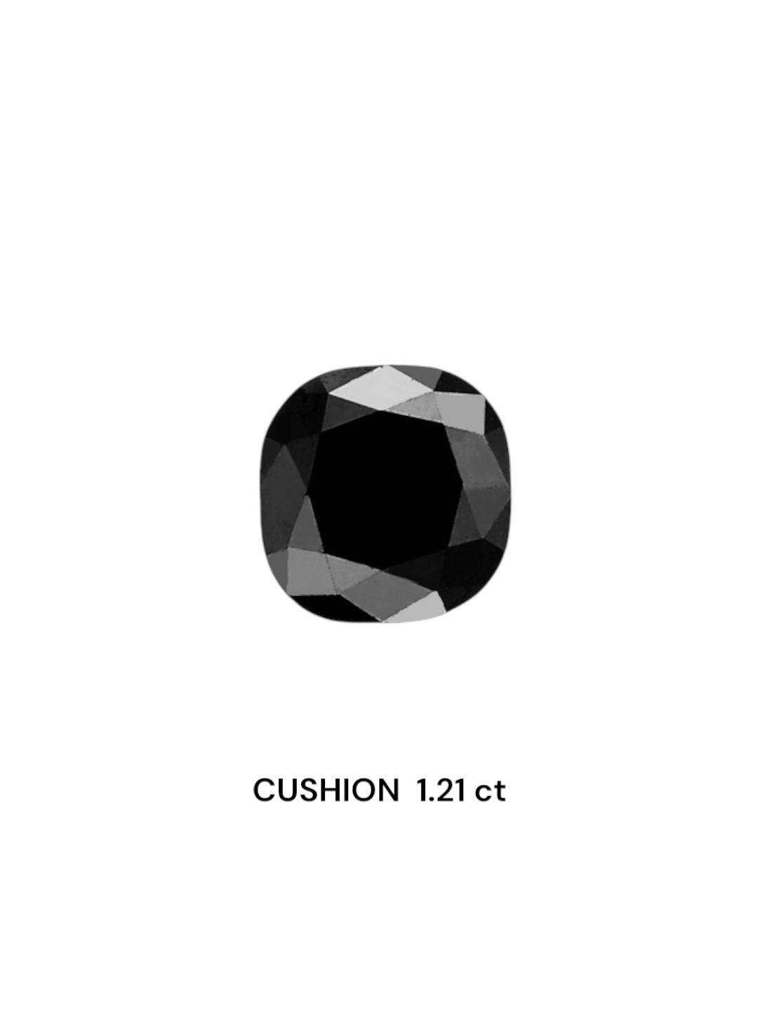 1.21 ct Cushion modified Diamond
