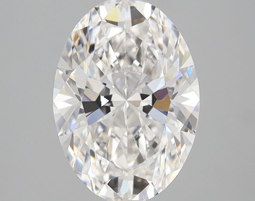 1.74 ct. oval Lab Grown Diamond front image