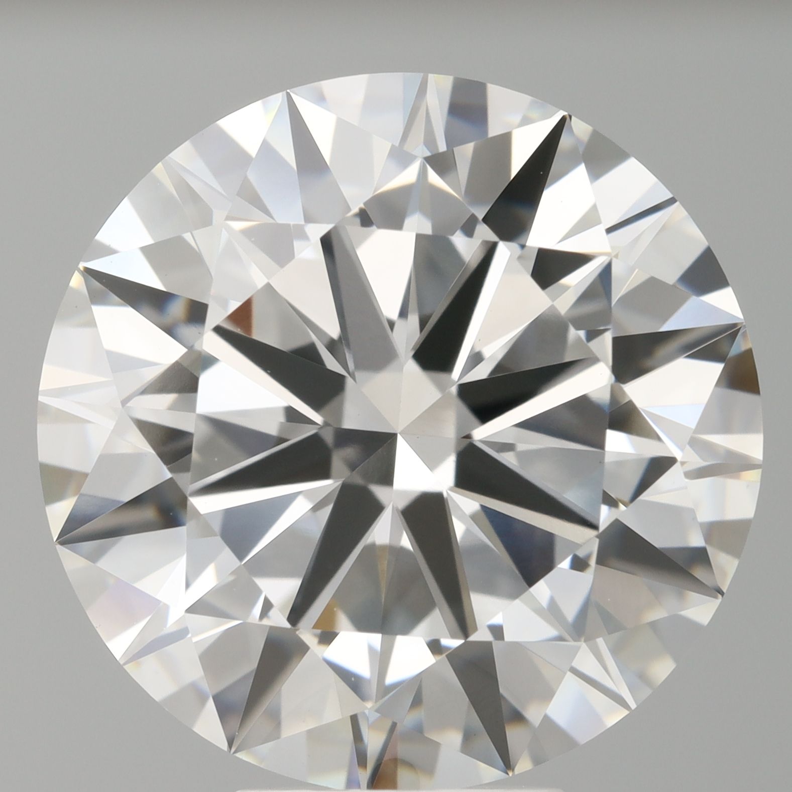 8.04 ct. round Lab Grown Diamond front image