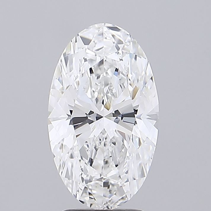 3.01 ct. oval Lab Grown Diamond front image