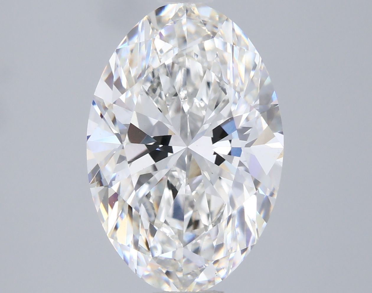 3.03 ct. oval Lab Grown Diamond front image