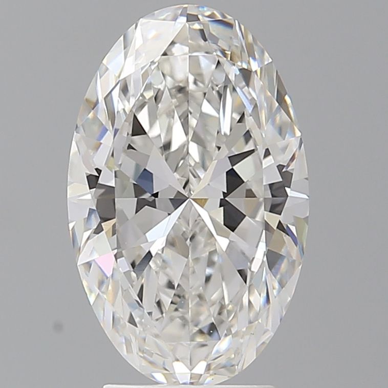 3.57 ct. oval Lab Grown Diamond front image