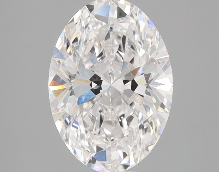 1.56 ct. oval Lab Grown Diamond front image
