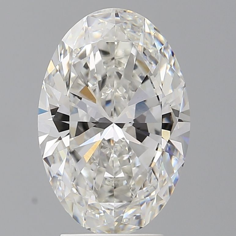 4.02 ct. oval Lab Grown Diamond front image