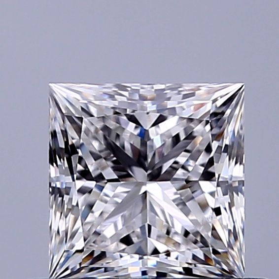 0.65 ct lab-grown Princess Diamond