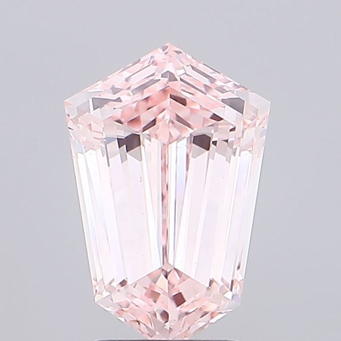 3.03 ct lab-grown Shield Diamond