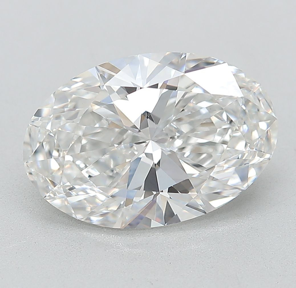 3.21 ct. oval Lab Grown Diamond front image