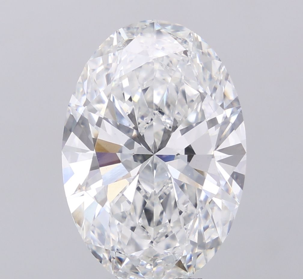 8.03 ct. oval Lab Grown Diamond front image