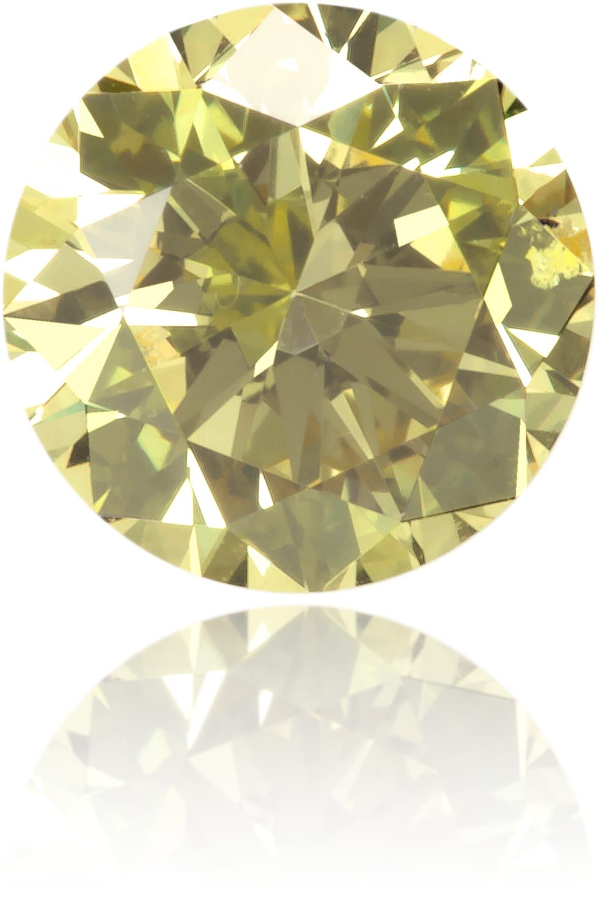 Diament 0.51 ct Yellow/SI2