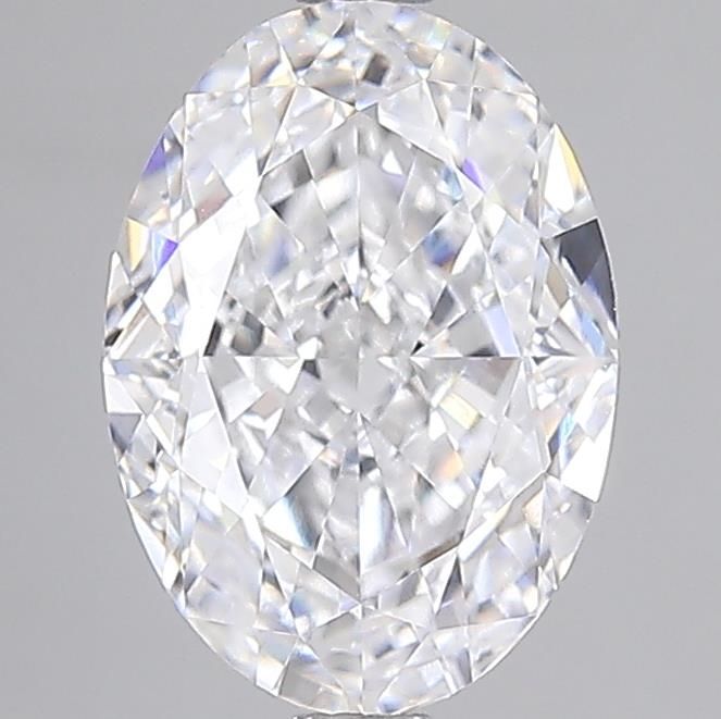 3.51 ct. oval Lab Grown Diamond front image