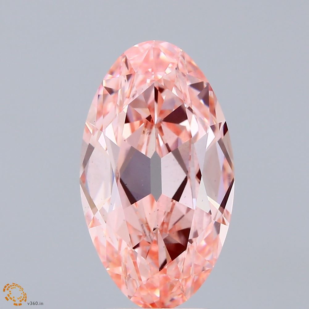 4.03 ct. oval Lab Grown Diamond front image