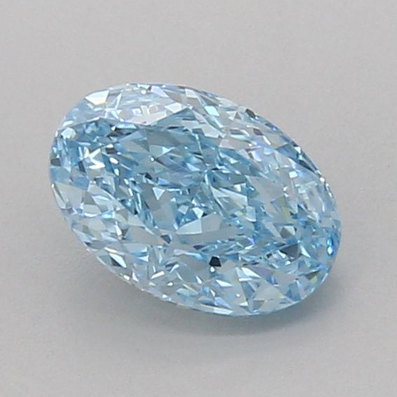1.07 CT Fancy Vivid Blue OVAL
