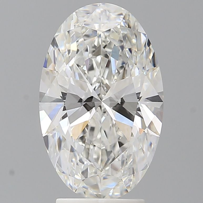 3.50 ct. oval Lab Grown Diamond front image