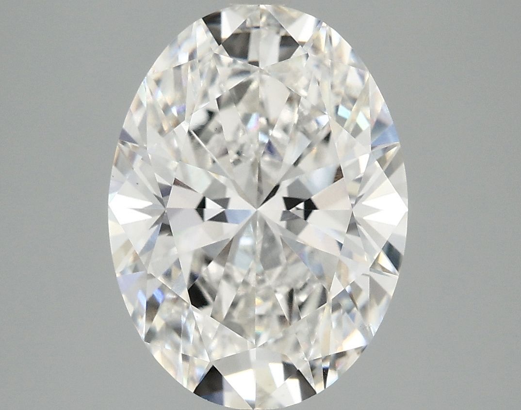 4.05 ct. oval Lab Grown Diamond front image