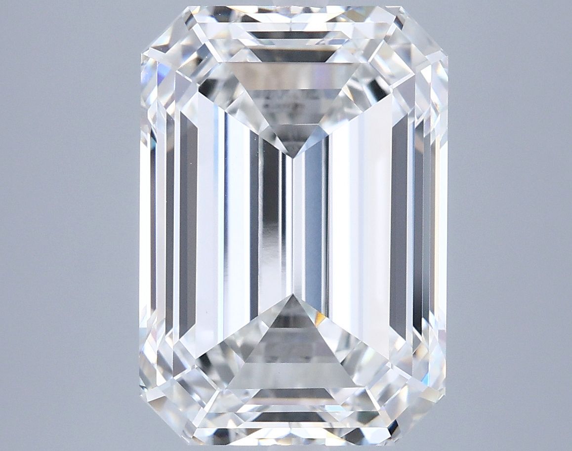 6.10 ct. emerald Lab Grown Diamond front image