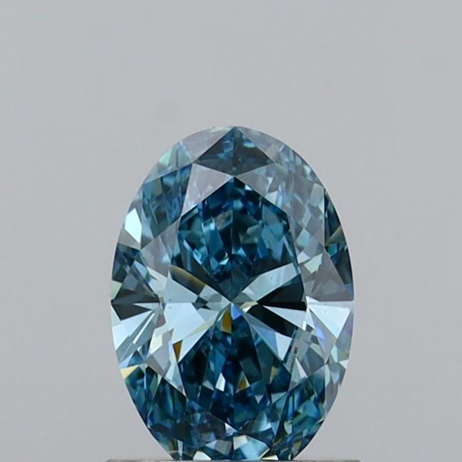 1.01 CT Fancy Vivid Blue OVAL