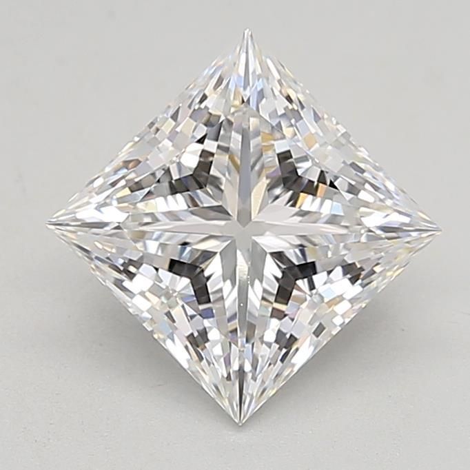 2.09 ct. princess Lab Grown Diamond front image