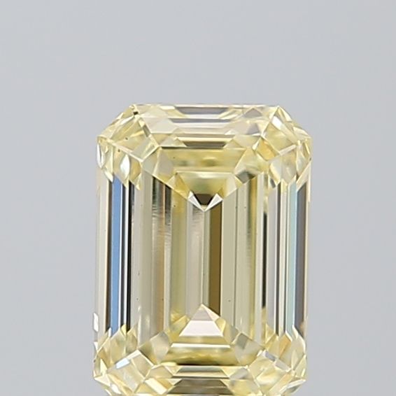 1.44 CT Fancy Light Yellow EMERALD