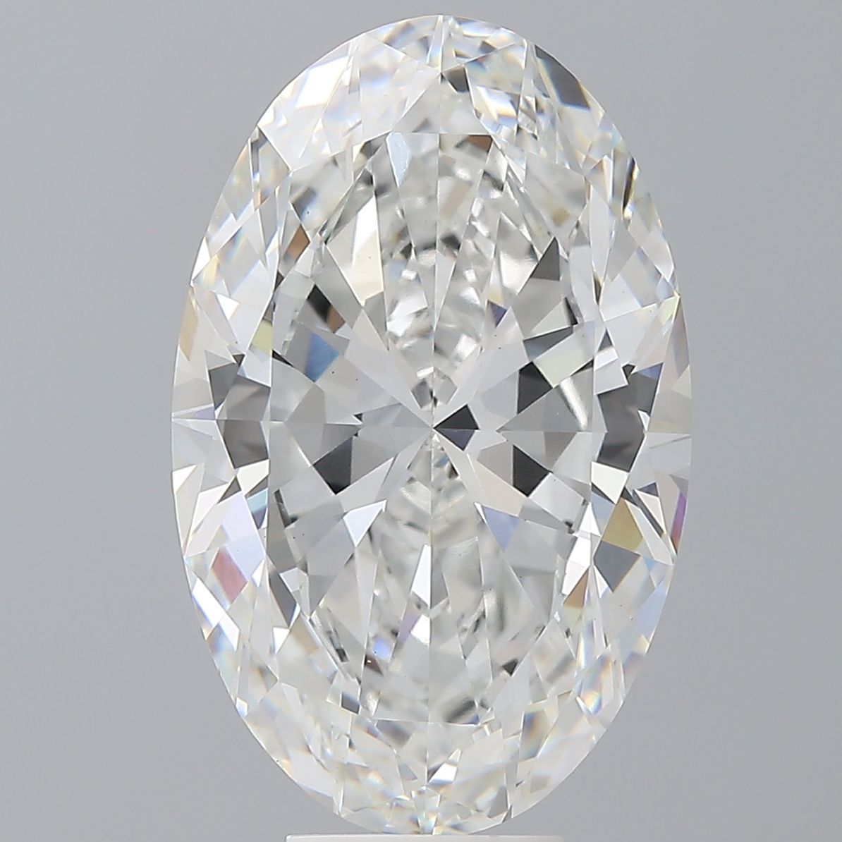 8.58 ct. oval Lab Grown Diamond front image