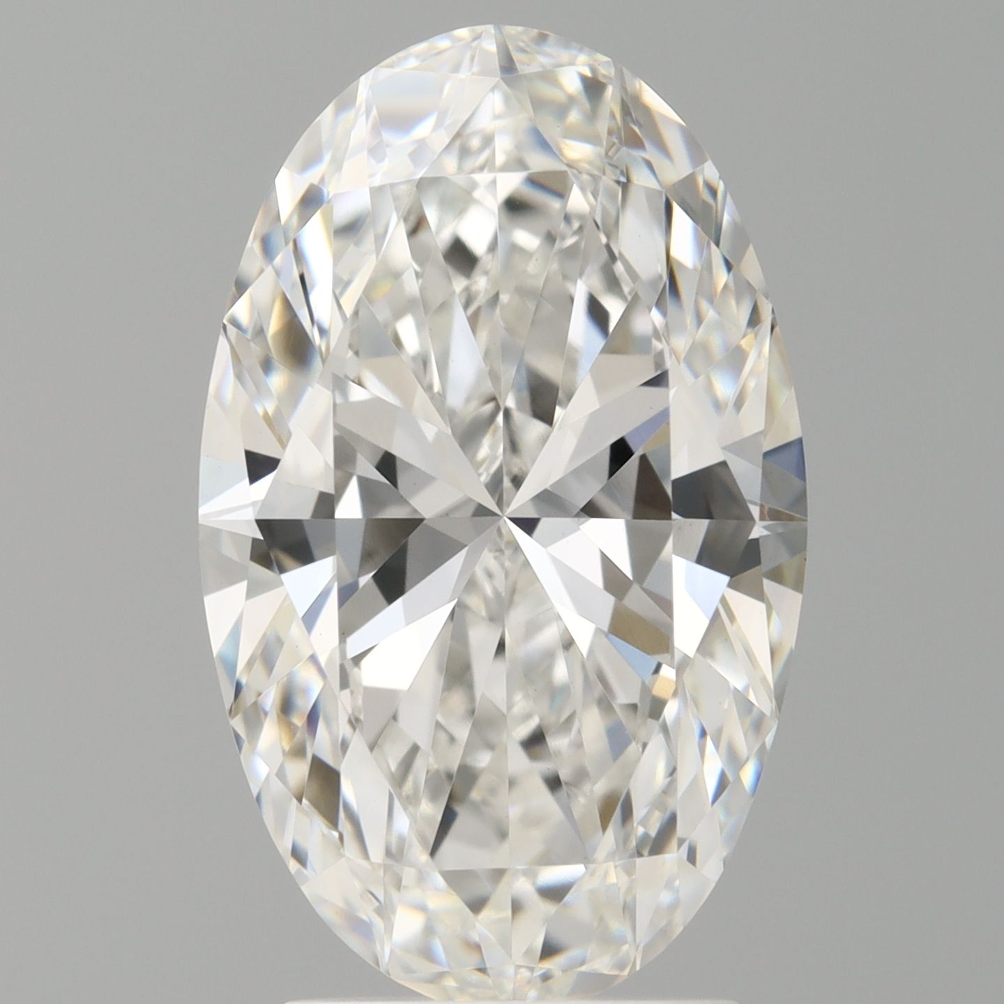 3.02 ct. oval Lab Grown Diamond front image