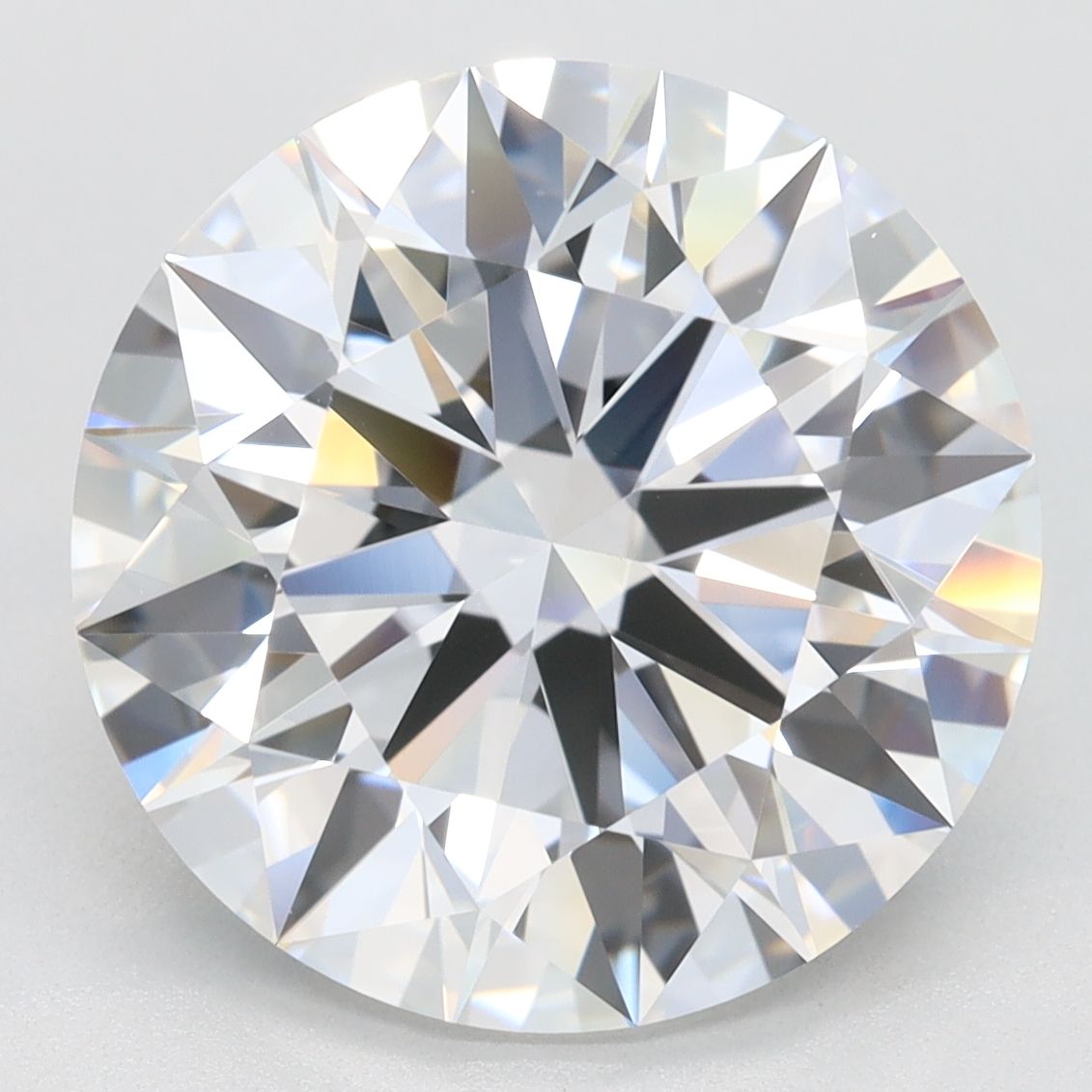 6.31 ct. round Lab Grown Diamond front image