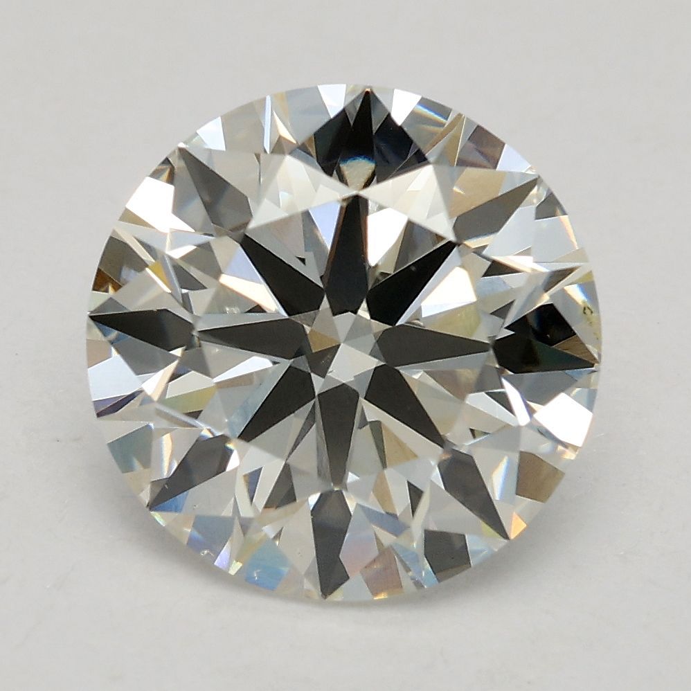 2.70 ct. round Lab Grown Diamond front image