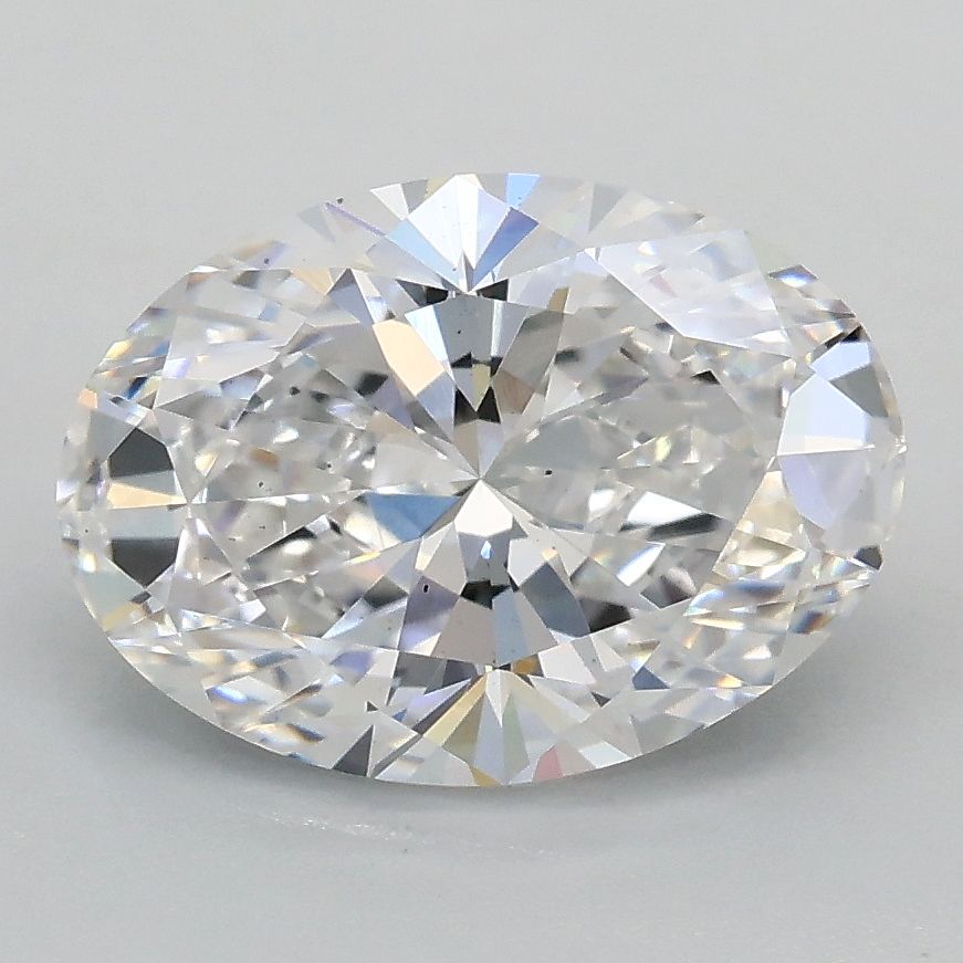 2.05 ct. oval Lab Grown Diamond front image