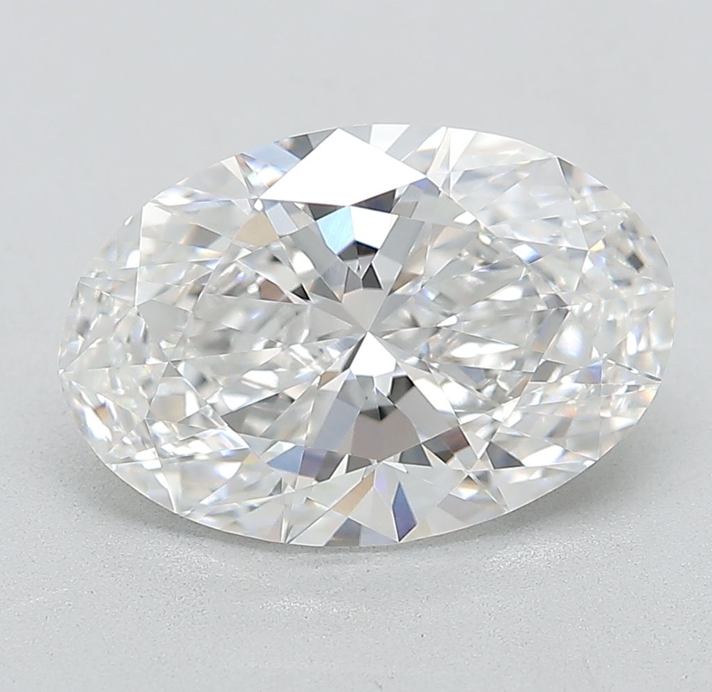 3.08 ct. oval Lab Grown Diamond front image