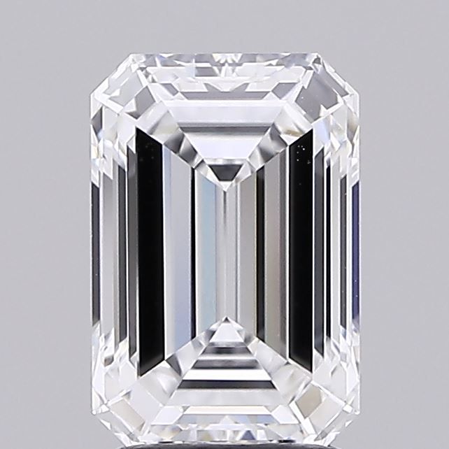 2.57 ct. emerald Lab Grown Diamond front image