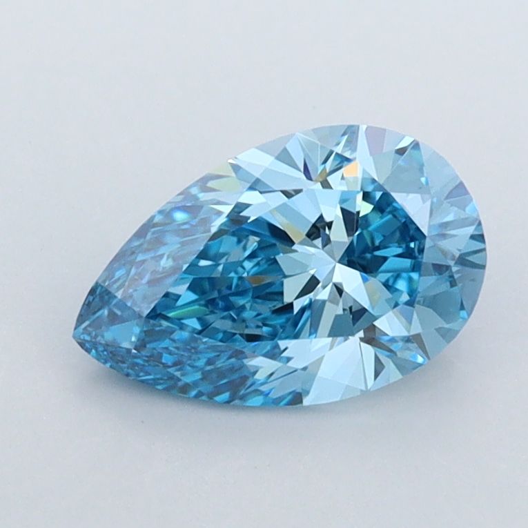 1.02 CT Fancy Vivid Blue PEAR