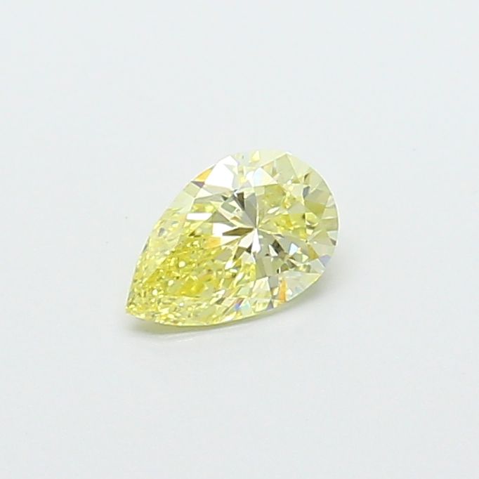 0.45 CT Fancy Yellow PEAR