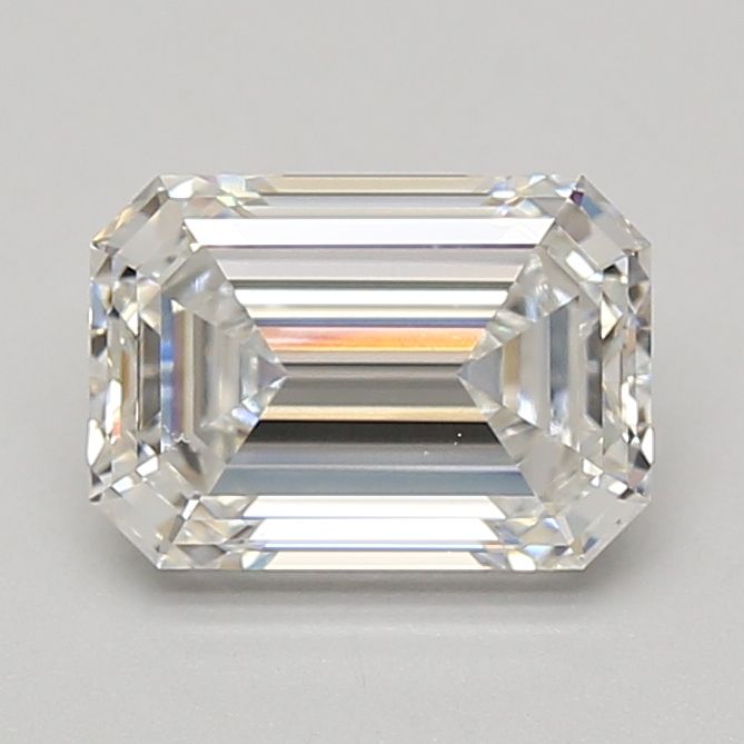 Diamant Émeraude 2.09 ct - Couleur F - Pureté VVS2