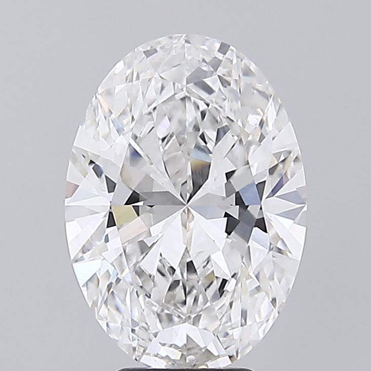 5.51 ct. oval Lab Grown Diamond front image